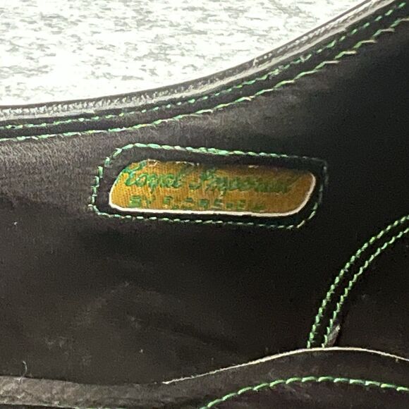 Vtg FLORSHEIM ROYAL IMPERIAL Cordovan Leather Saddle Oxfords Sz 8 - Picture 7 of 10